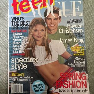 Rare Teen Vogue Magazine Spring 2002 Test Issue